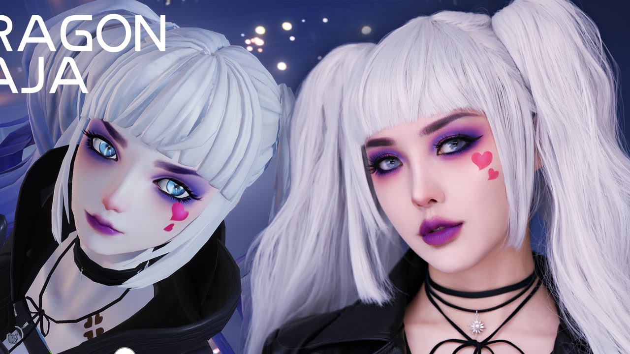[게임광고]😈Punk Glam Character Cover Makeup! 펑키한 게임 캐릭터 커버 메이크업!