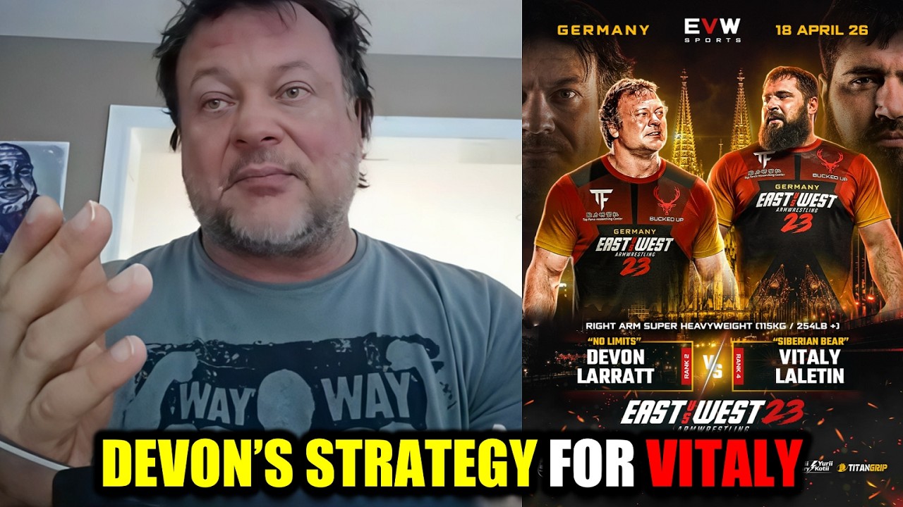 Strategia Devona Larratta na mecz prawą ręką z Witalijem Laletinem