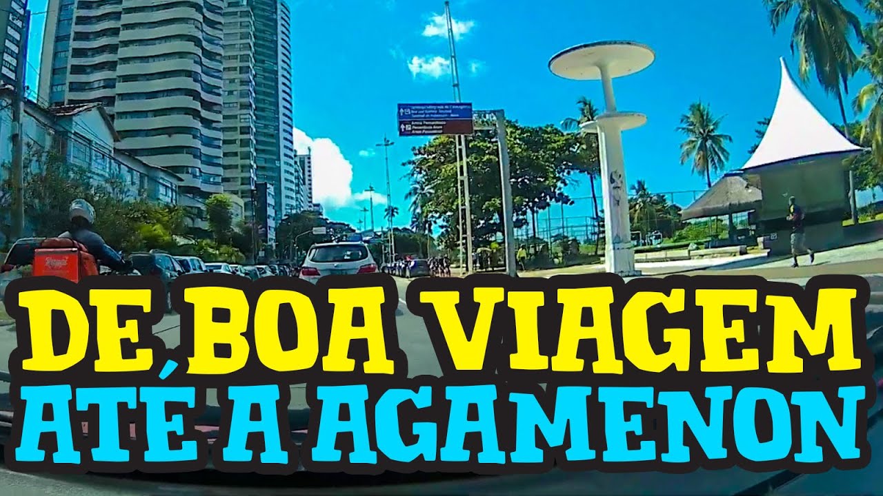 Uma passeio de carro, de Boa Viagem a Av. Agamenon Magalhães - Recife, Pernambuco, Brasil