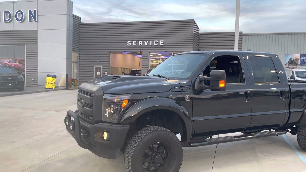 2015 Ford F-250SD Lariat TUSCANY BLACK OPS