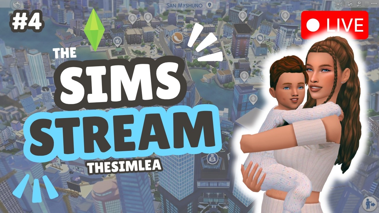 Tři děti na krku a další na cestě 🥵 The Sims 4 STREAM 🔴 #100babychallenge