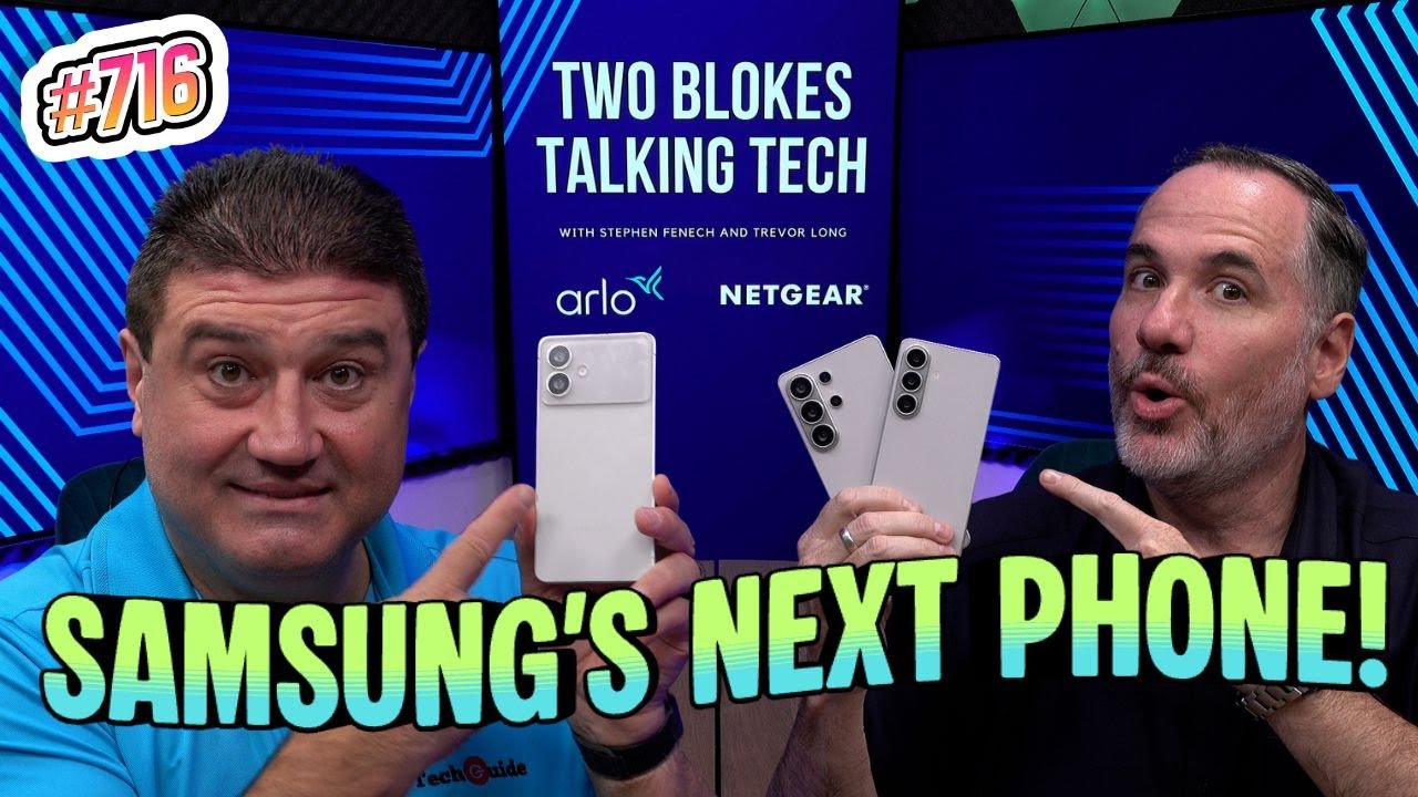When is Samsung's new phone coming? 4.7 million social media accounts GONE - Two Blokes Talking Tech