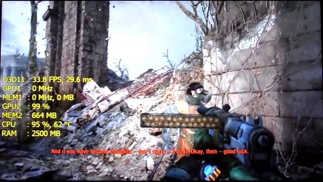 Lenovo IdeaPad: i3 5020U - HD Graphics 5500 | Gaming test #2: Metro Redux