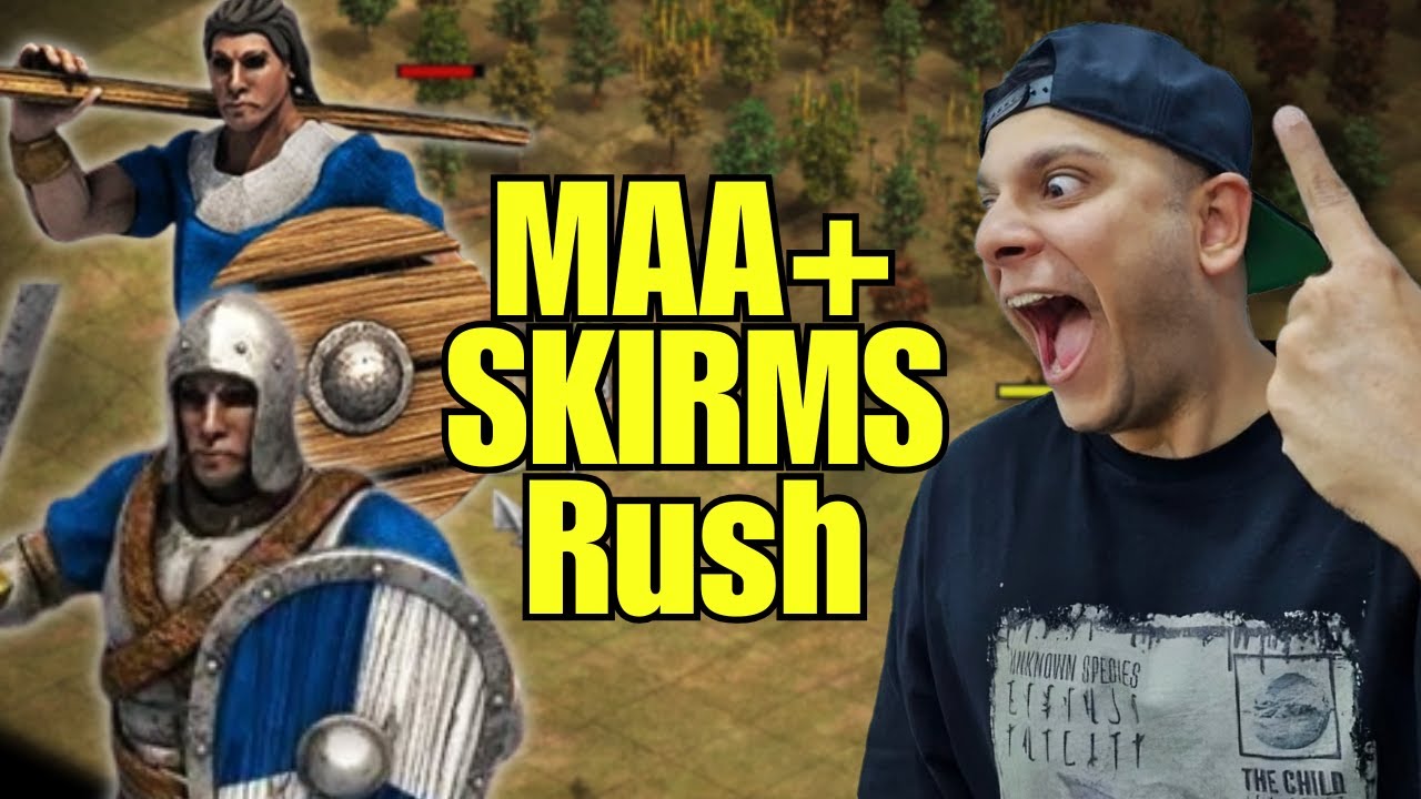 Learn how to Play Man-At-Arms + Skirms in AoE2 | Low Elo Build Orders 