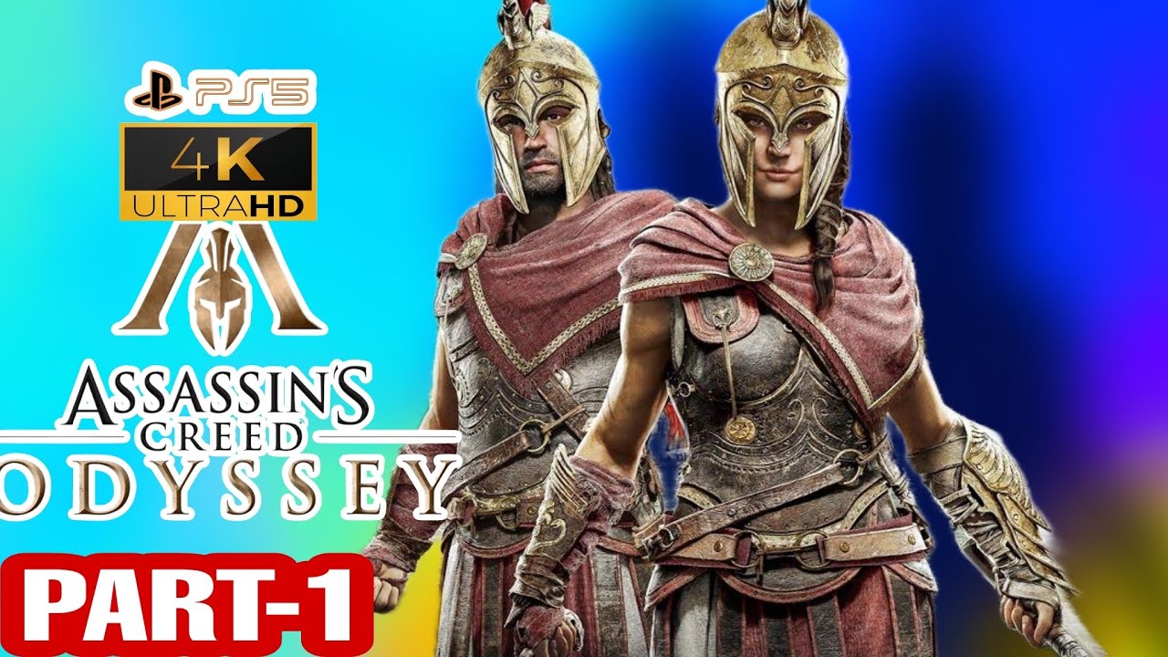 Assasins Creed Odassy Part-1 PS5 4K  Gameplay (60fps) No Commentary
