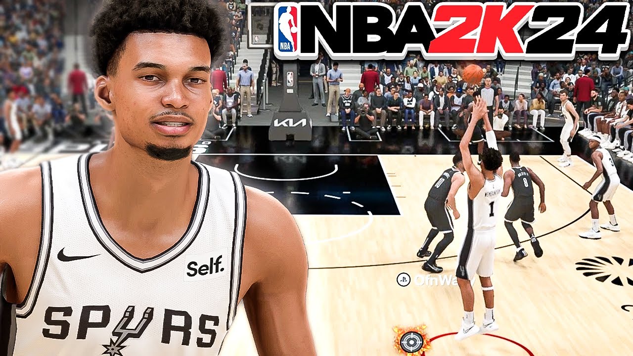 Victor Wembanyama is a CHEAT CODE in NBA 2K24 Play Now Online