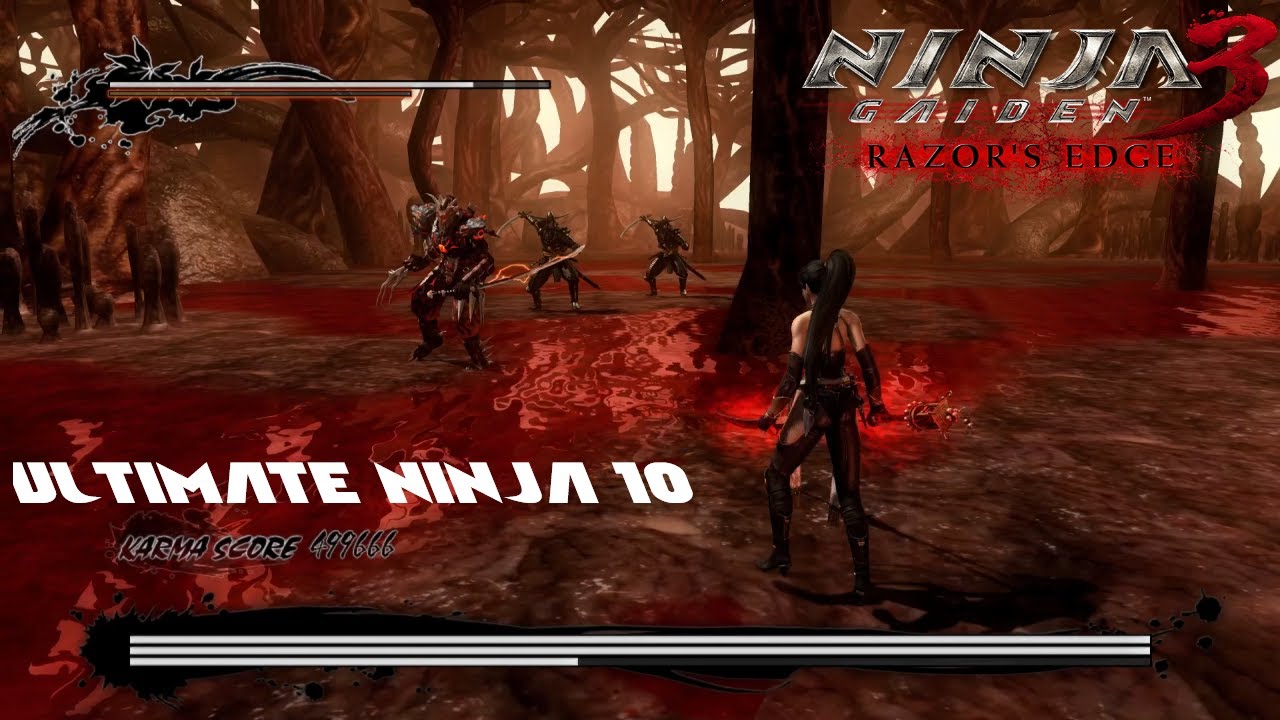 Ninja Gaiden 3: Razor's Edge - Ultimate Ninja 10 - (Ninja Trials) (Momiji) (Master Collection)