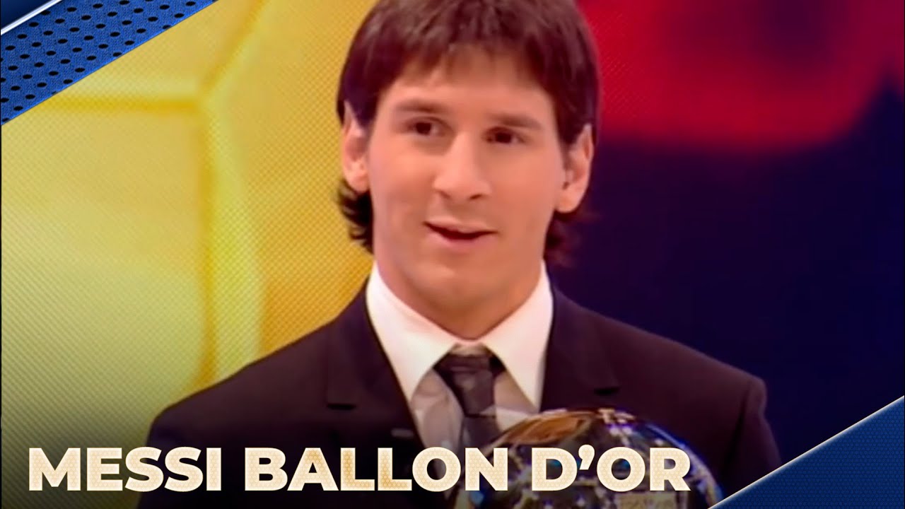 Archive : Quand Messi recevait son PREMIER Ballon d'Or sur le plateau de Téléfoot en 2009 🎖️