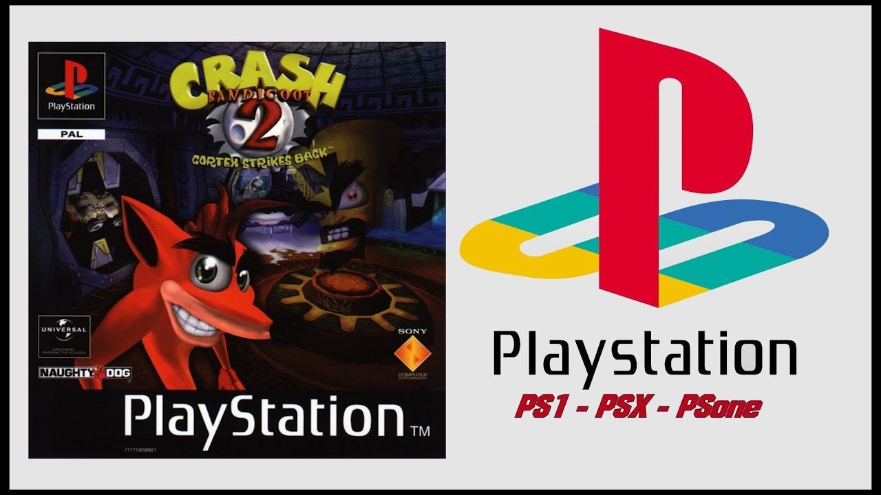 Crash Bandicoot 2 - Cortex Strikes Back (PS1)(1997) Gameplay (HD)