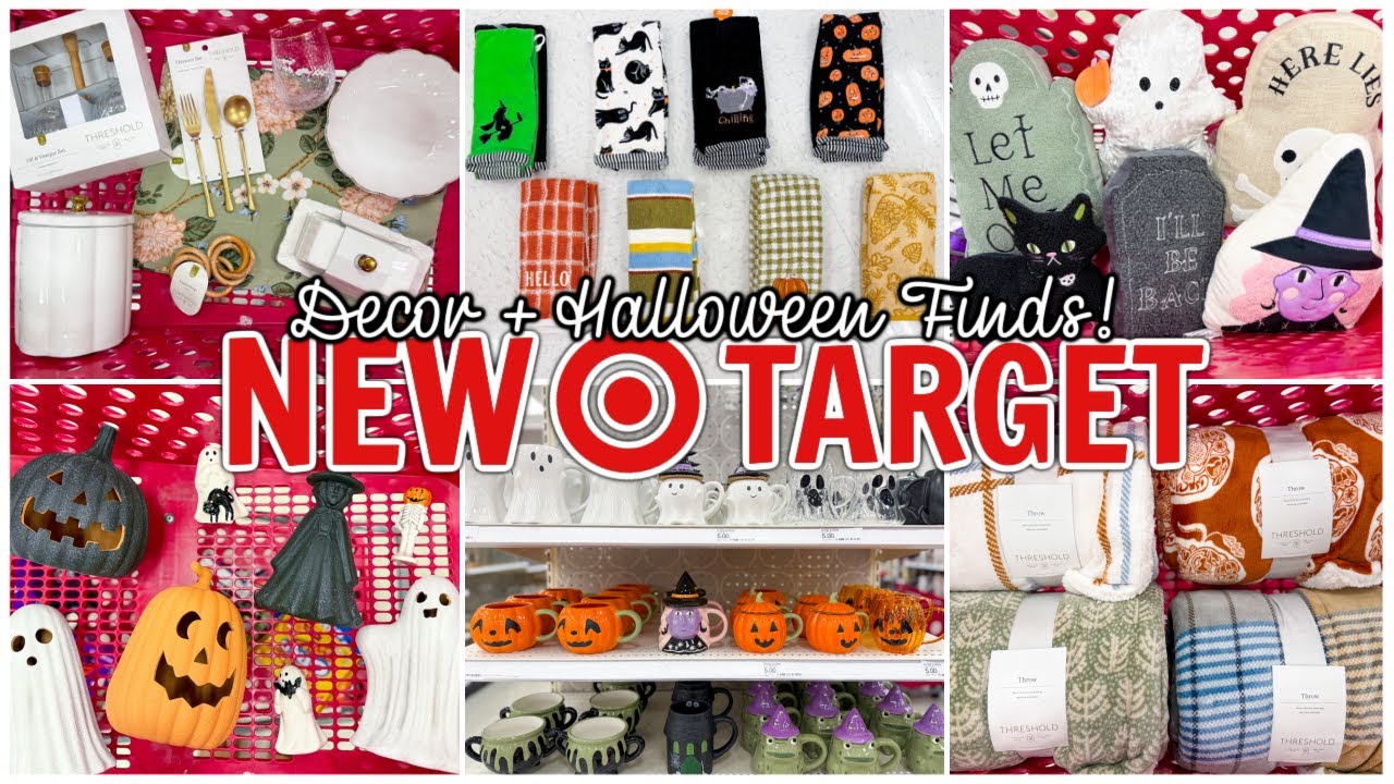 🎯 ALL NEW Threshold Decor + Target Halloween Decor 2025 👻 Hyde & Eek Boutique Finds!!