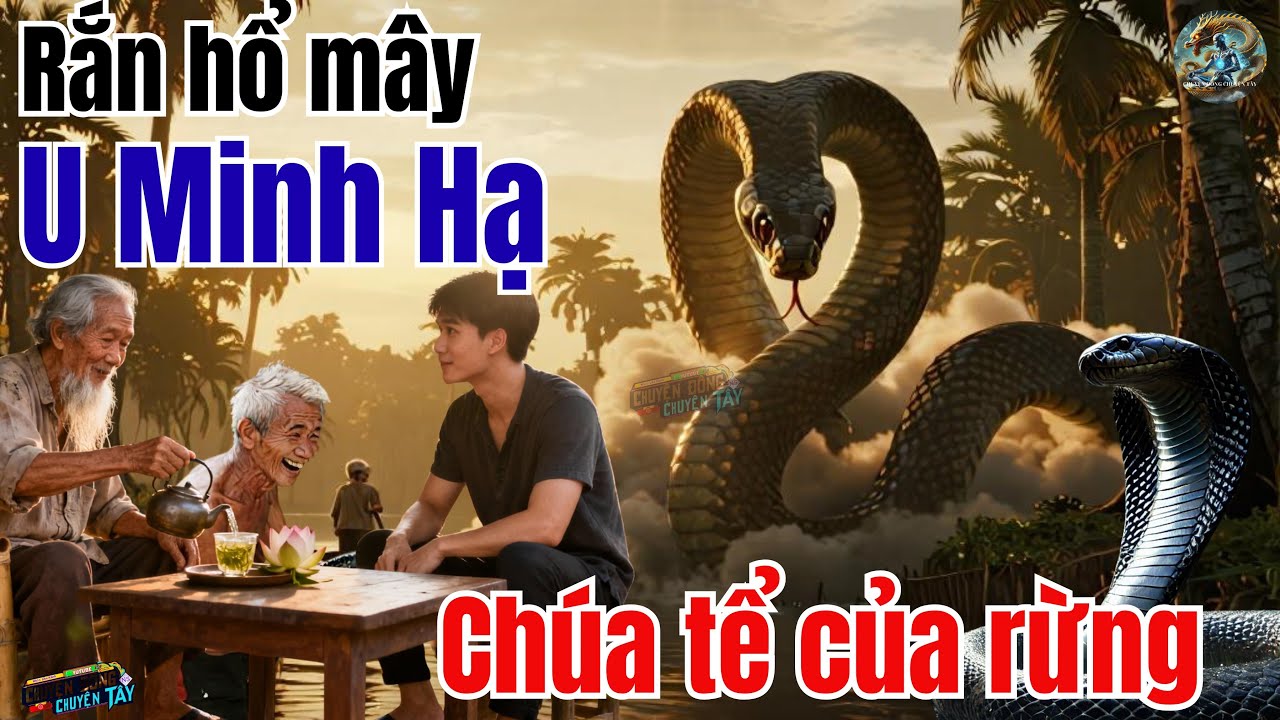 RẮN HỔ MÂY KHỔNG LỒ Ở U MINH HẠ SAO ĐƯỢC NGƯỜI DÂN XEM NHƯ LÀ THẦN GIỮ RỪNG