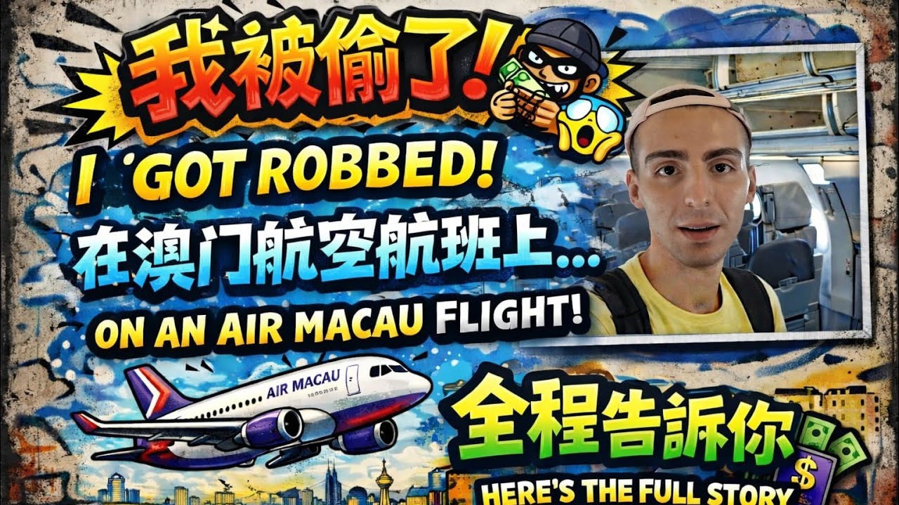 I Got Robbed on an Air Macau Flight to Malaysia