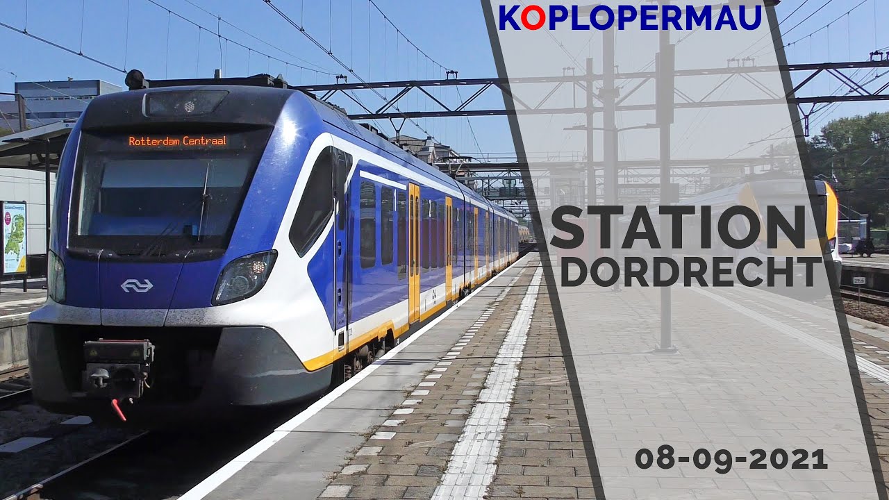 Treinen op station Dordrecht - 8 september 2021