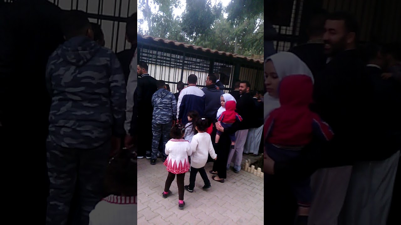 بحديقة الحيوانات في حديقة النور والنسيم ببرج بوعريريج