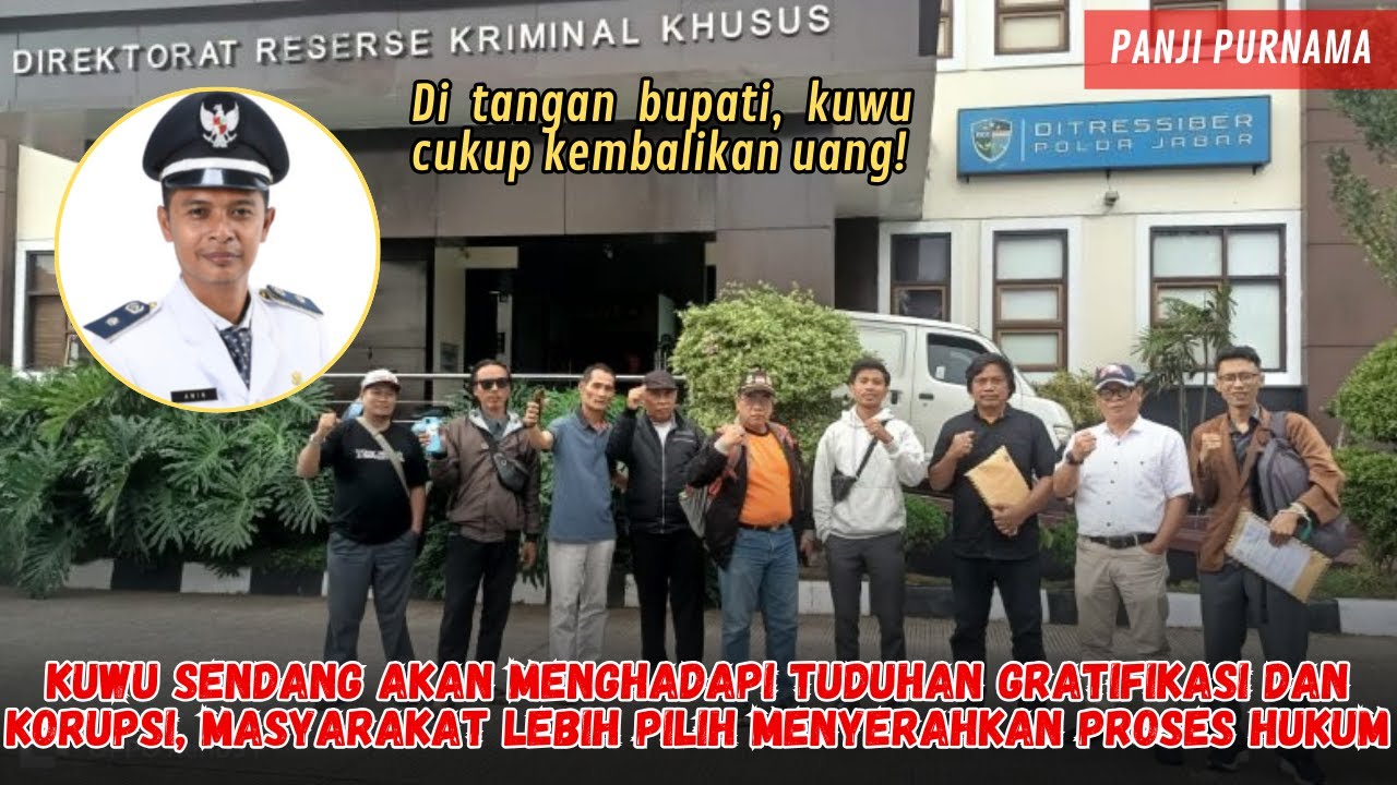 KUWU SENDANG DILAPORKAN TERKAIT DUGAAN KORUPSI KE POLDA JABAR‼️