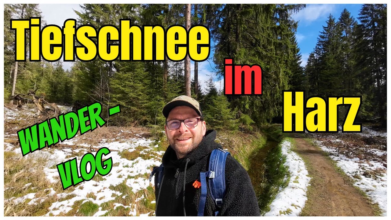 Letzte Schneetour vor dem Frühling | Wandern von Hahnenklee zur Schalke (Harz) | via Liebesbankweg