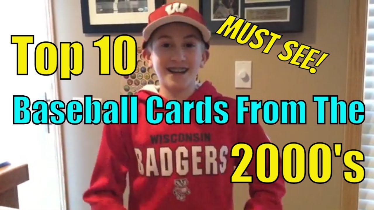 MUST SEE! My Top 10 Baseball Cards Of The 2000's Plus Many Honorable Mentions