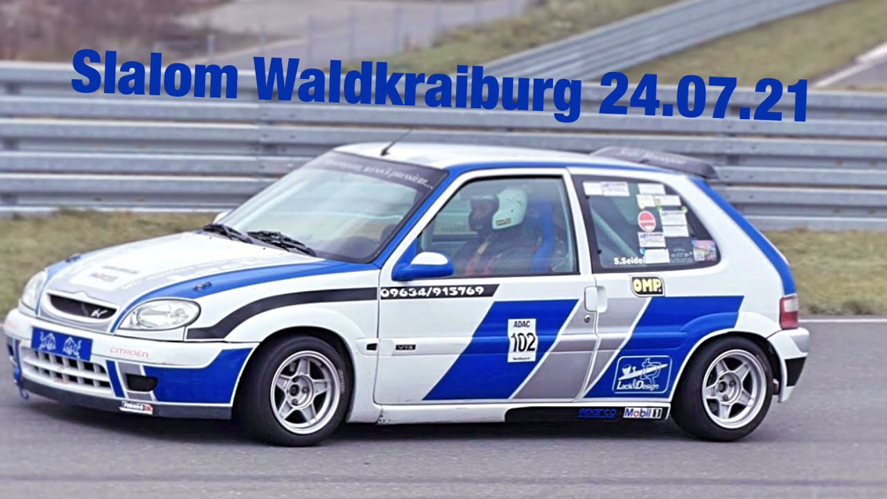 DM Slalom Waldkraiburg 2021 Seidel Sven #40 Citroen Saxo