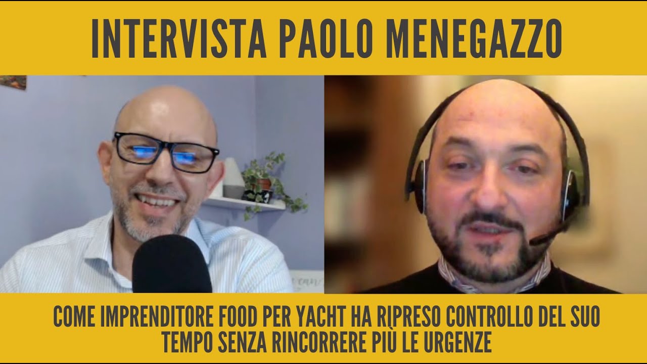 Come imprenditore food per yacht ha ripreso controllo del suo tempo senza rincorrere più le urgenze