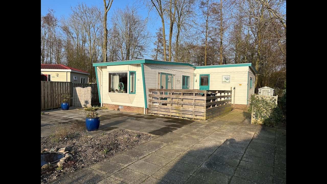 Chalet te koop nr. 135 op Camping 't Venhop in Berkhout, Noord-Holland