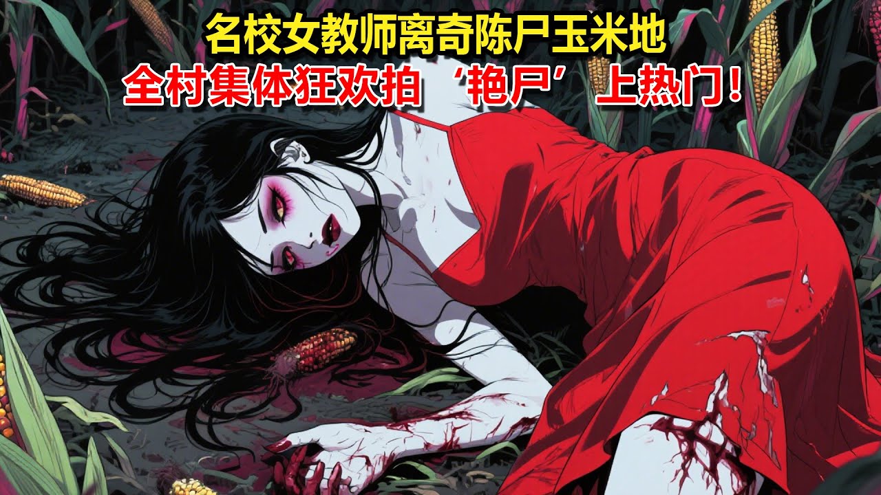 【惡魔天使6】村裏年輕漂亮的支教女教師突然失聯了，沒想到卻在玉米地裏找到了她濃妝豔抹的屍體。村人紛紛沖過來拍「豔屍」，說要上熱門。村部怕這種瘋癲的情況嚇到我們。我微微一笑：沒事，我比他們更瘋。
