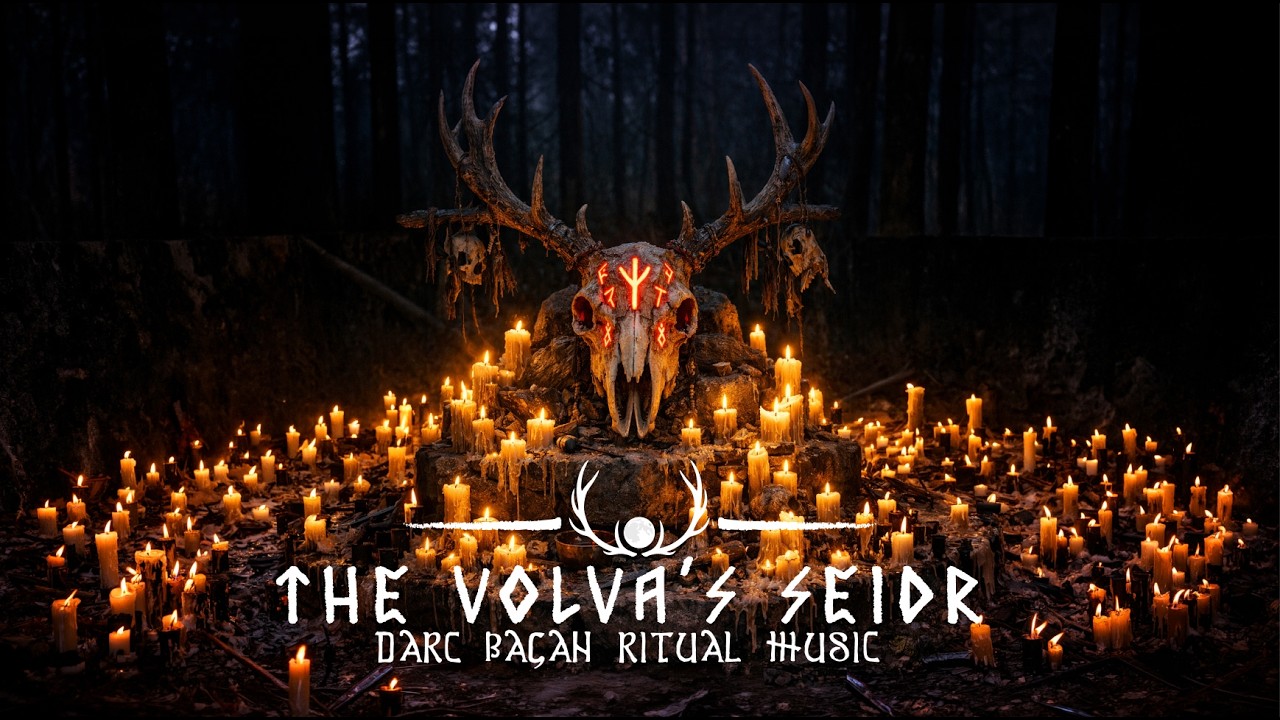 The Völva's Seidr | Dark Pagan Ritual Ambience and Shamanic Drums deep occult focus