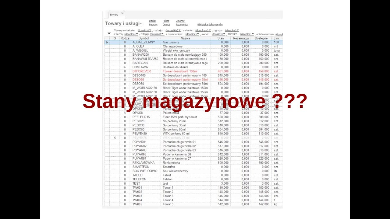 FAQ GT - Jak dodać towar na stan w Subiekcie?