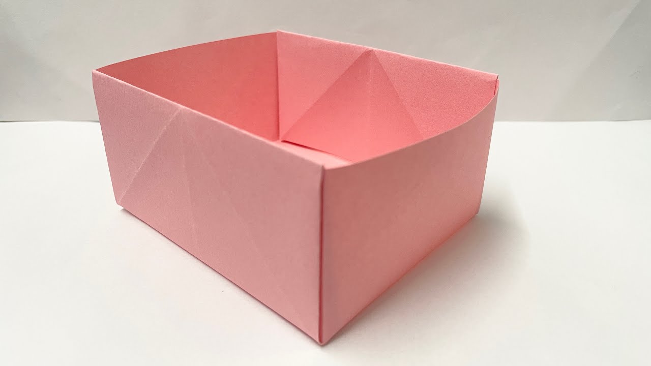DIY 紙盒 | 簡單快速手作紙盒 |摺紙 | 愉樂生活