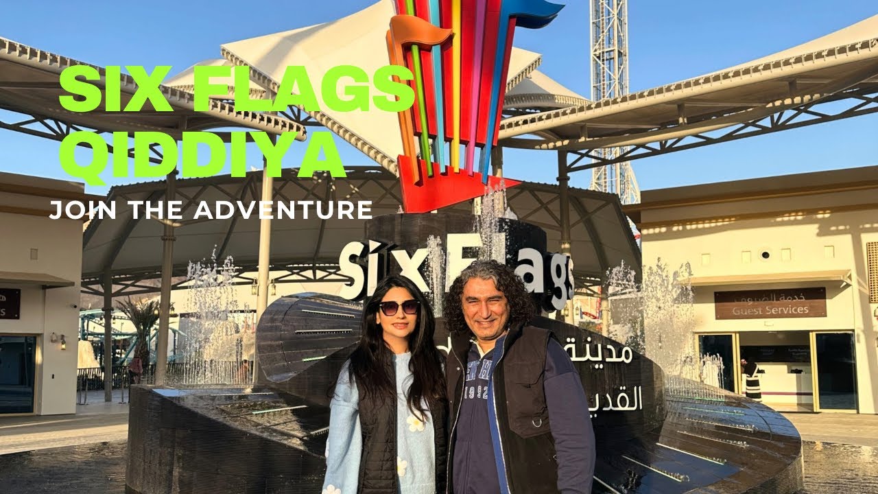 Six Flags Qiddiya for the First Time | Full Experience Vlog