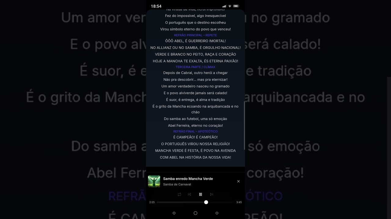 Samba Enredo Abel Ferreira 