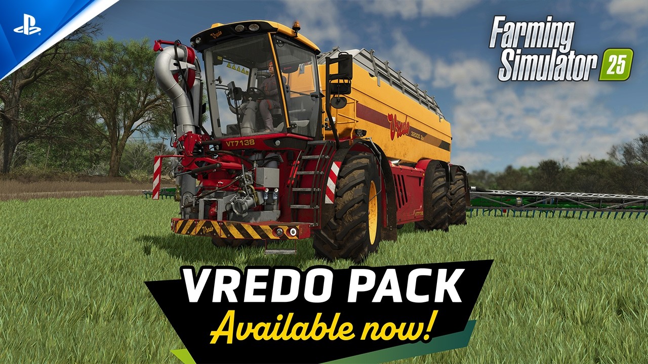Farming Simulator 25 - Vredo Pack Launch Trailer | PS5 Games