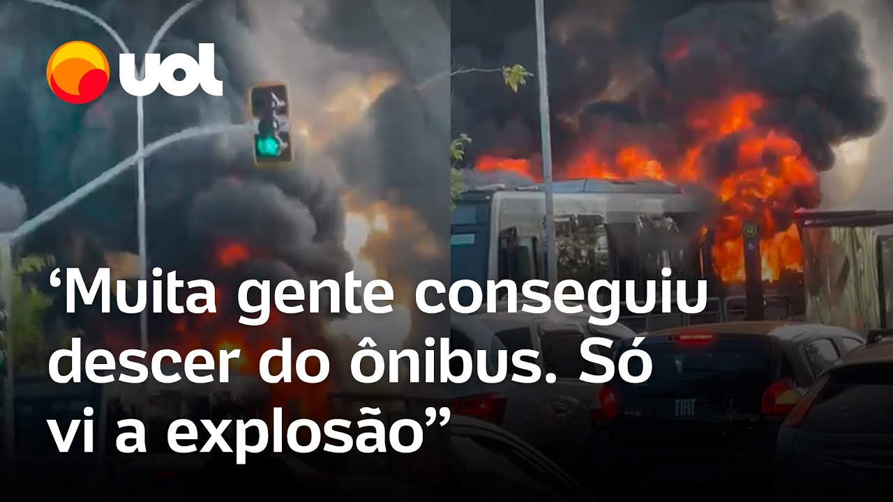 Avião cai em SP: Mulher conta acidente aéreo na Barra Funda: 'Muita gente conseguiu sair do ônibus'