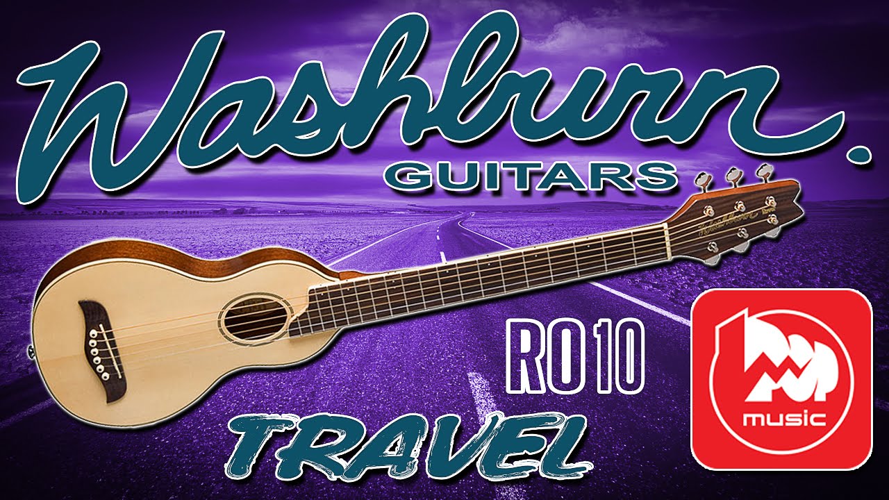 Акустическая гитара WASHBURN RO10 Travel  (Тревел гитара)