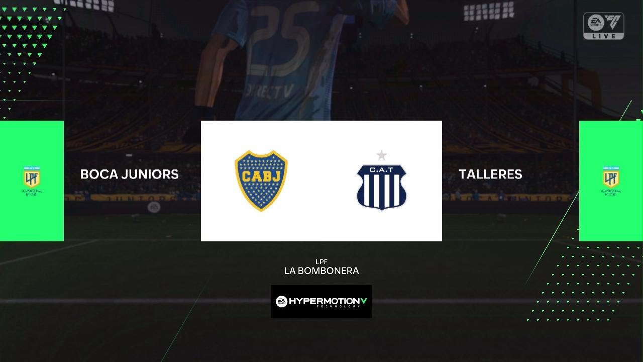 LPF 24 - Rodada 1 - Boca x Talleres 5/2