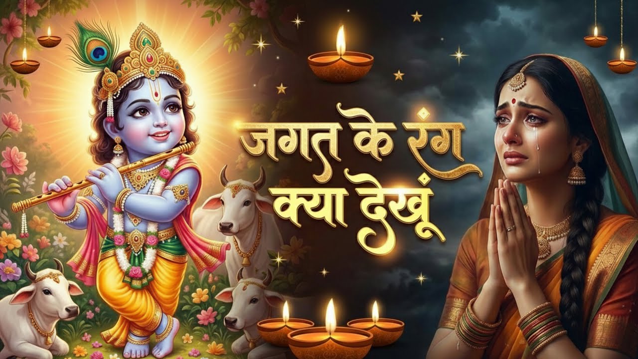 जगत के रंग क्या देखूं 🙏 | Jagat Ke Rang Kya Dekhu | Shyam Bhajan | Krishna bhajan 2026