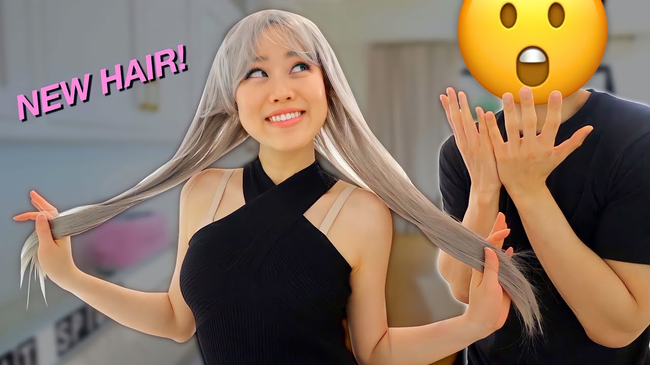 I CHANGED MY HAIR COLOR to see my fiance's reaction *he laughed in my face cool