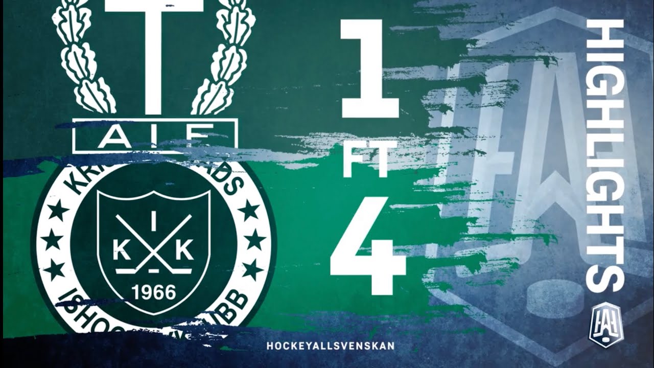 HockeyAllsvenskan: Tingsryds AIF vs Kristianstads IK