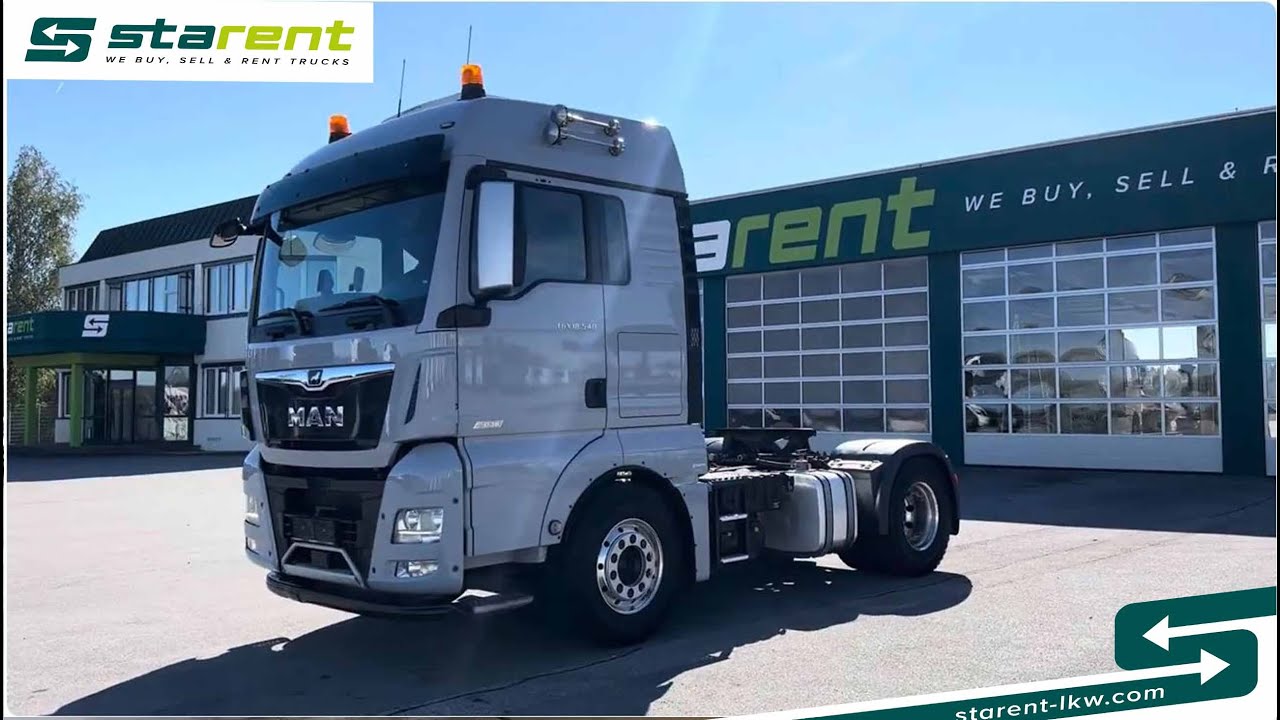verkauft - MAN TGX 18.540 Retarder, Vollluftfederung, SZM24156,  www.starent-lkw.com