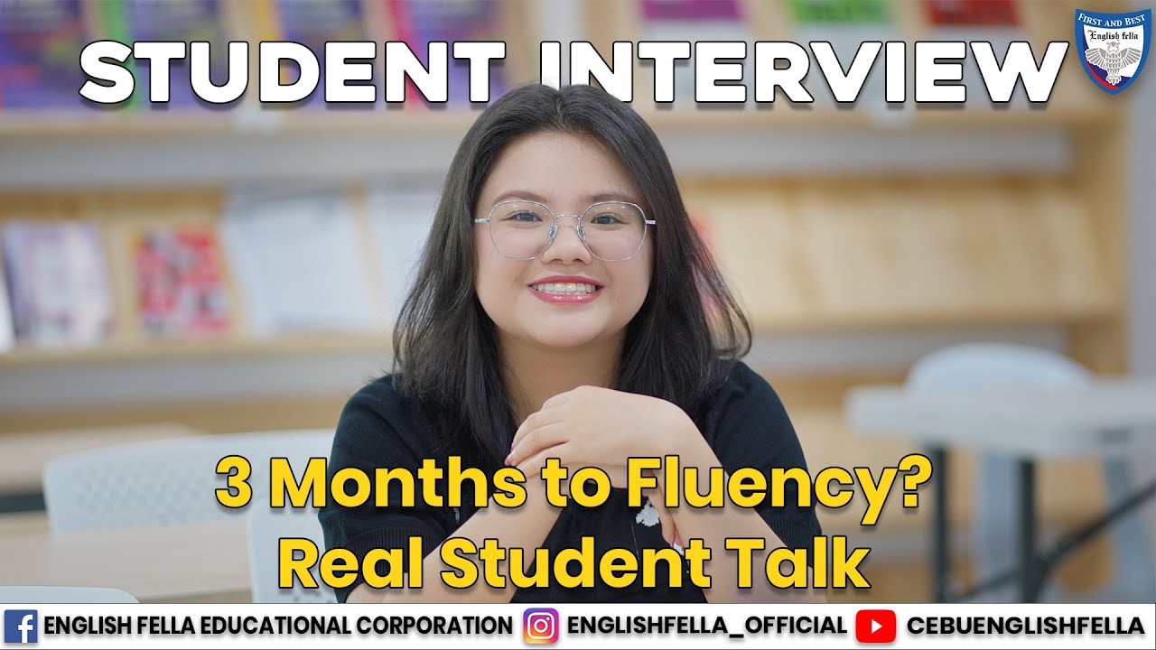 [EnglishFella] EBC Student Interview | 3-Month Learning Journey at English Fella