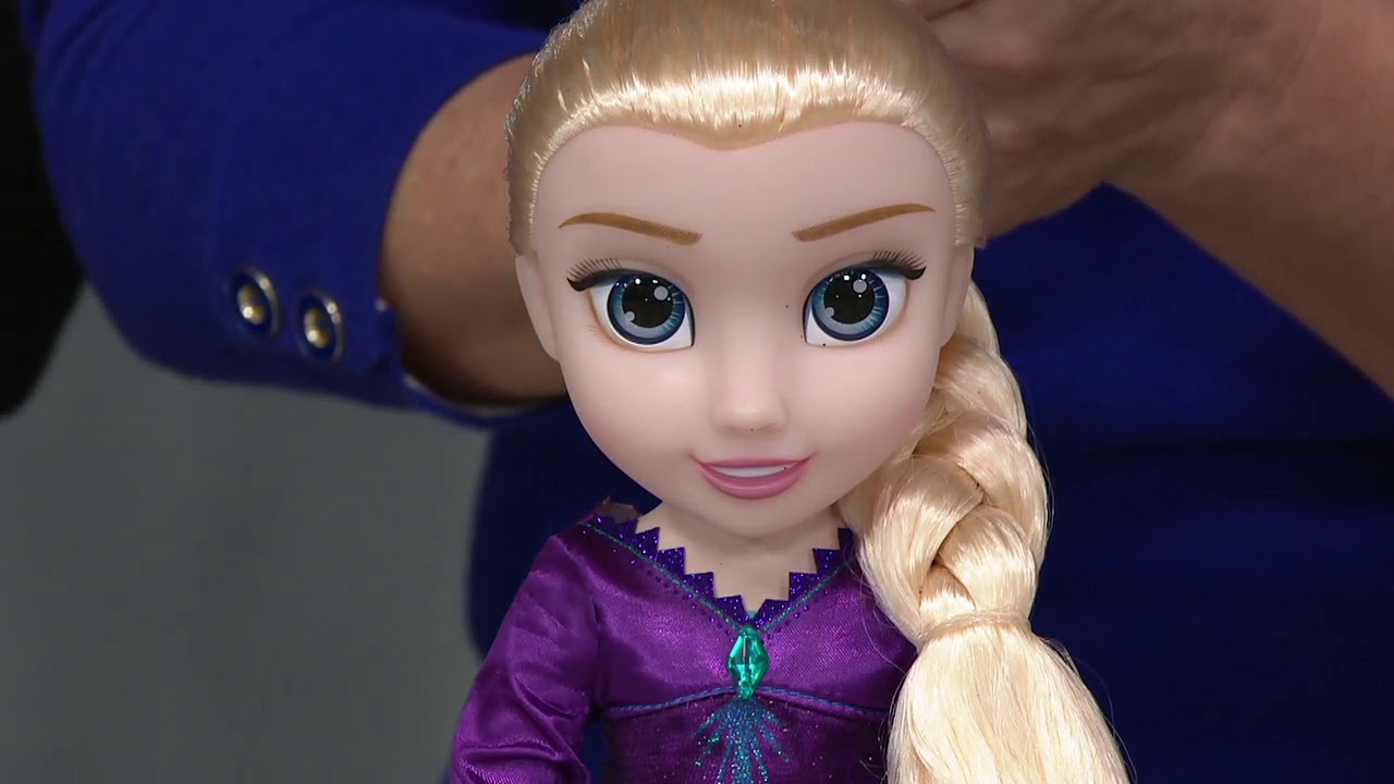 Disney's Frozen 2 Singing Elsa Doll with Light up Dress on QVC