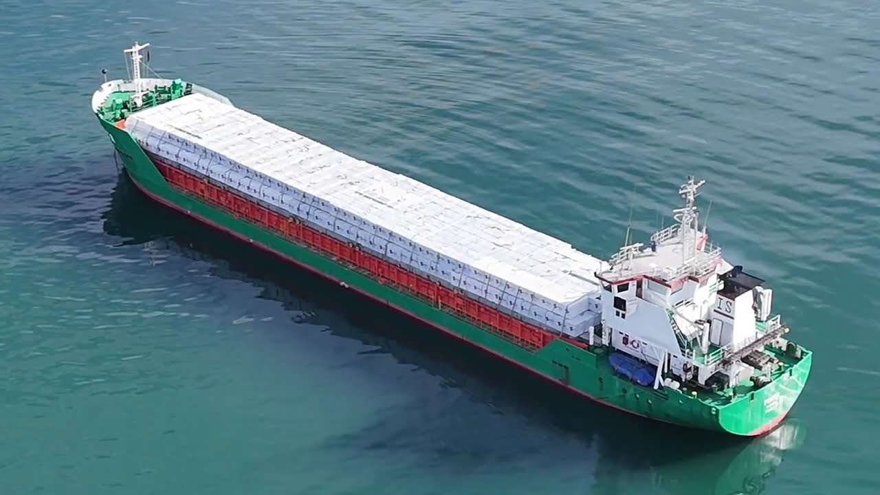 PINTA .General Cargo Ship Carrying Timber