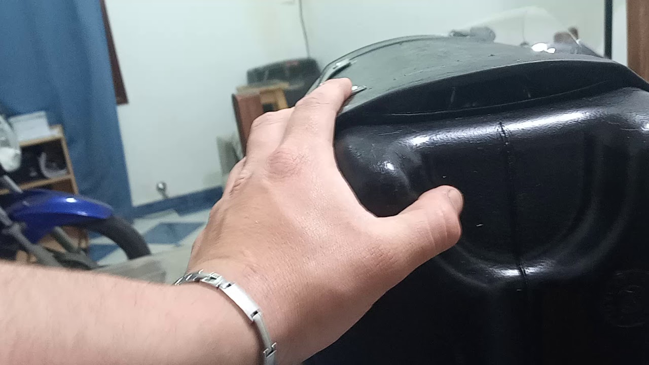 Como hice las alforjas con bidón?