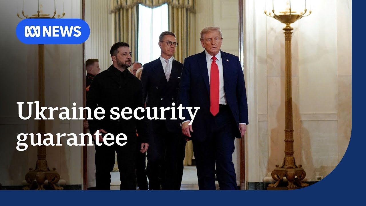 Trump backs European security guarantee for Ukraine | ABC NEWS