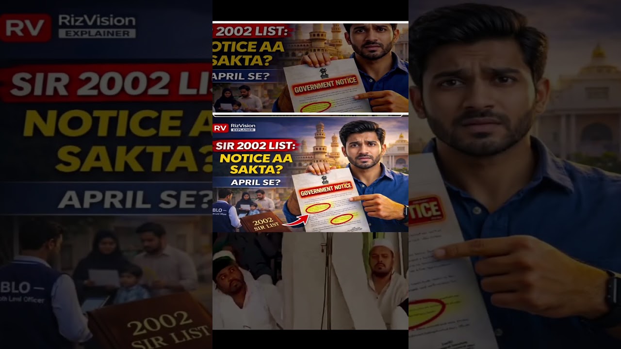 2002 Voter List Me Naam MISSING? Tension Mat Lo