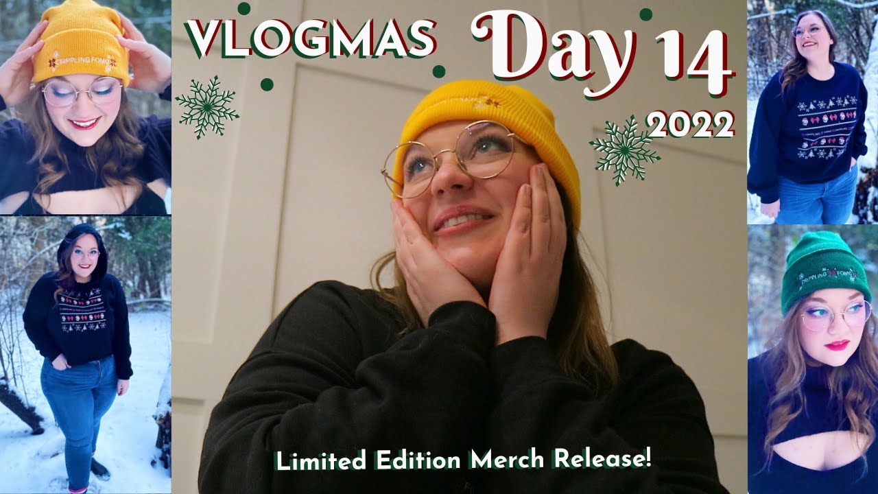 CRIPPLING FOMO CHRISTMAS MERCH IS HERE!!! ~ Vlogmas Day 14