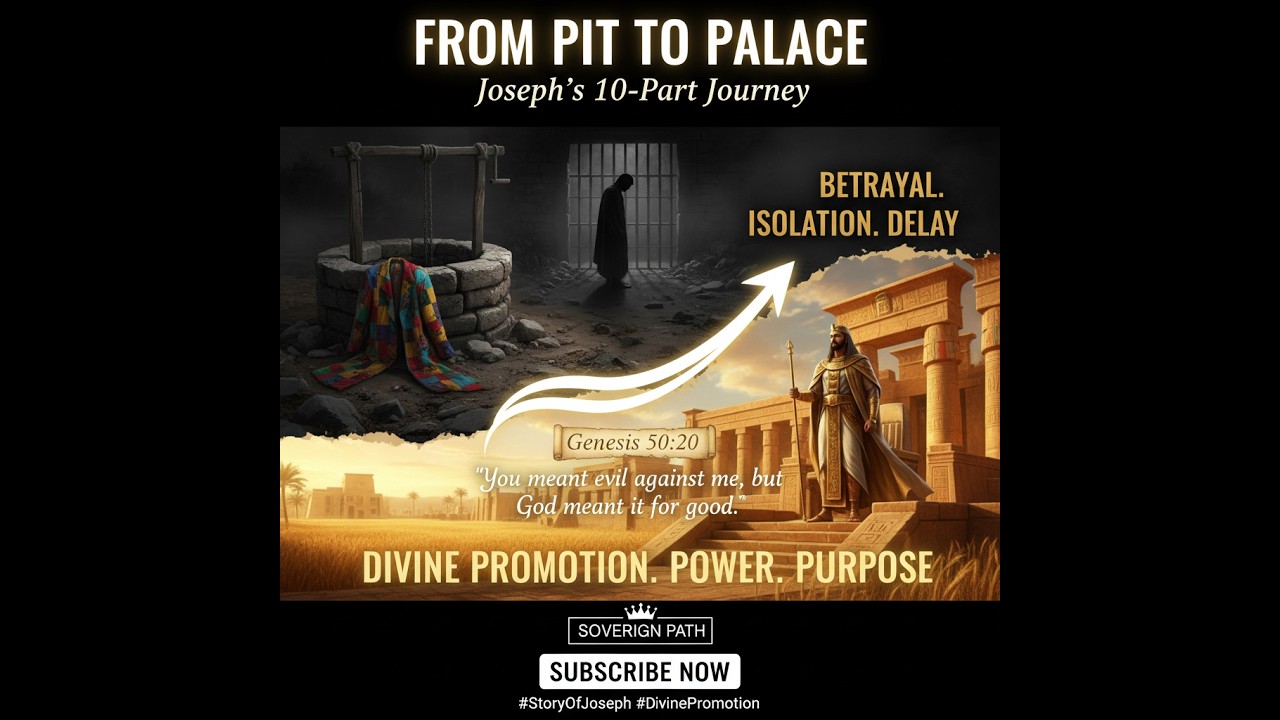 FROM THE PIT TO THE PALACE: The Strategy Behind Your Pain