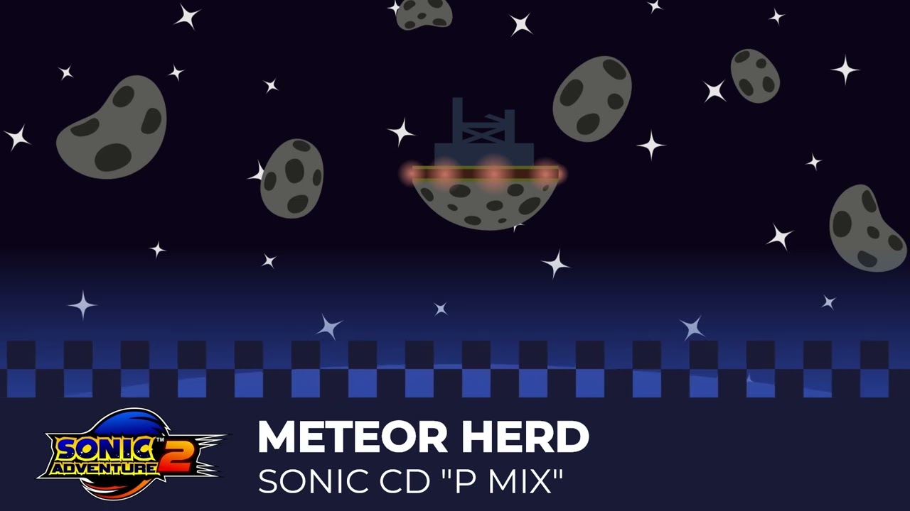 Sonic Adventure 2 - Space Trip Steps / Meteor Herd (Sonic CD "P mix")