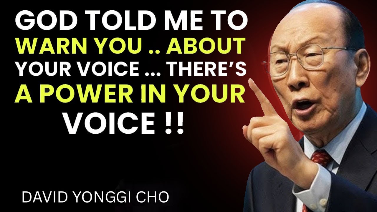 Your Voice Is a Weapon - God Designed It That Way | God Says Your Words Are Shaping Your Future
