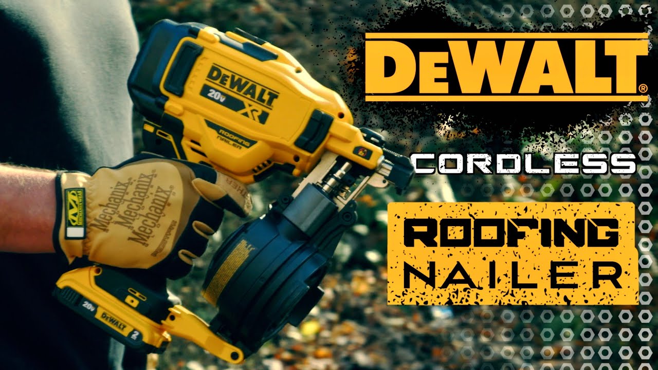 DeWalt DCN45RND Cordless Coil Roofing Nailer Tool Review