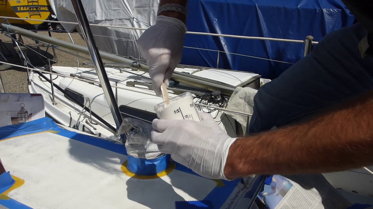 Yachtcare Anti-Slip-Coat an Deck - Schritt f&uuml;r Schritt zur g&uuml;nstigen Anti-Rutsch Beschichtung